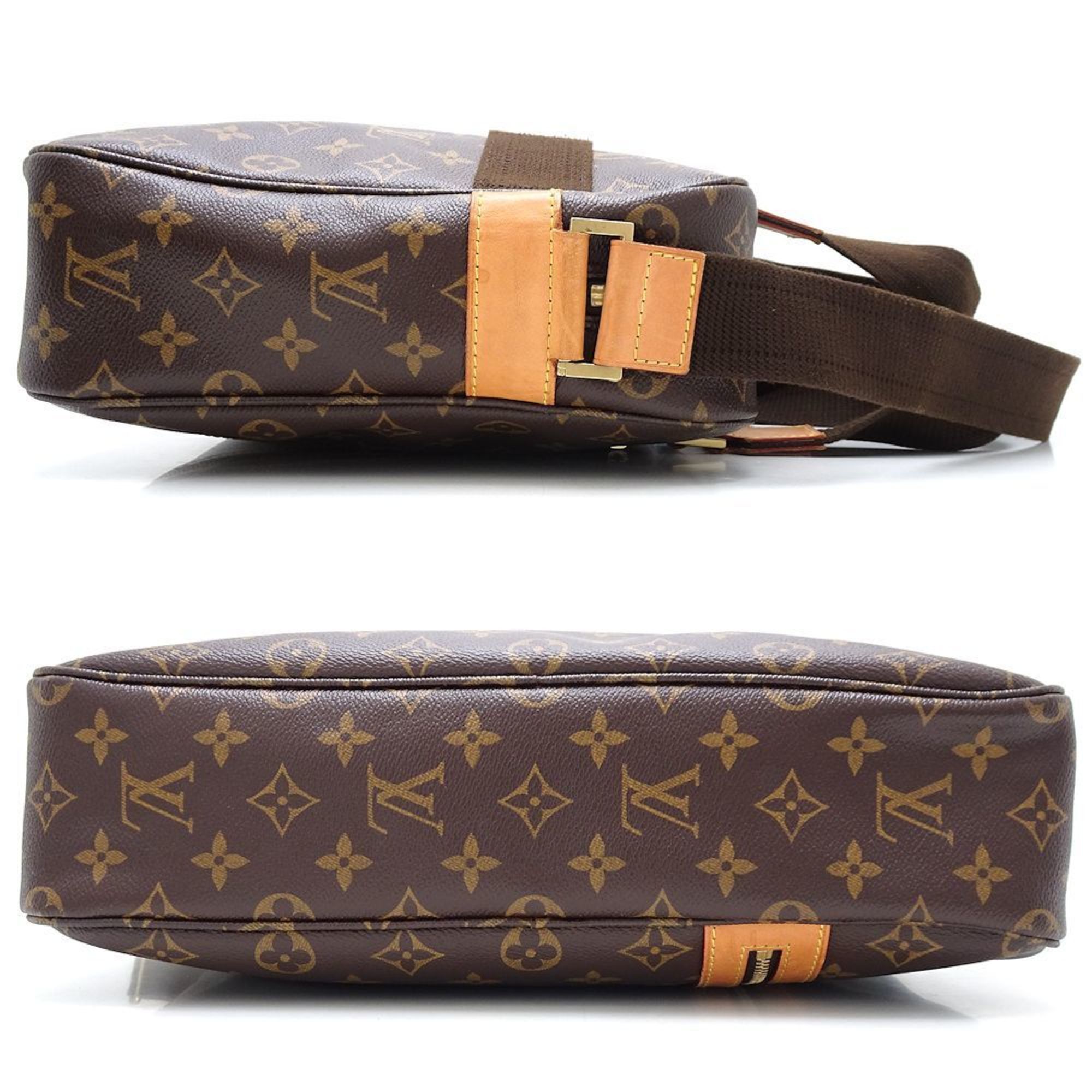 LOUIS VUITTON Louis Vuitton Monogram Sac Bosphore M40043 2-Way Shoulder Bag Brown 351648