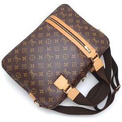 LOUIS VUITTON Louis Vuitton Monogram Sac Bosphore M40043 2-Way Shoulder Bag Brown 351648