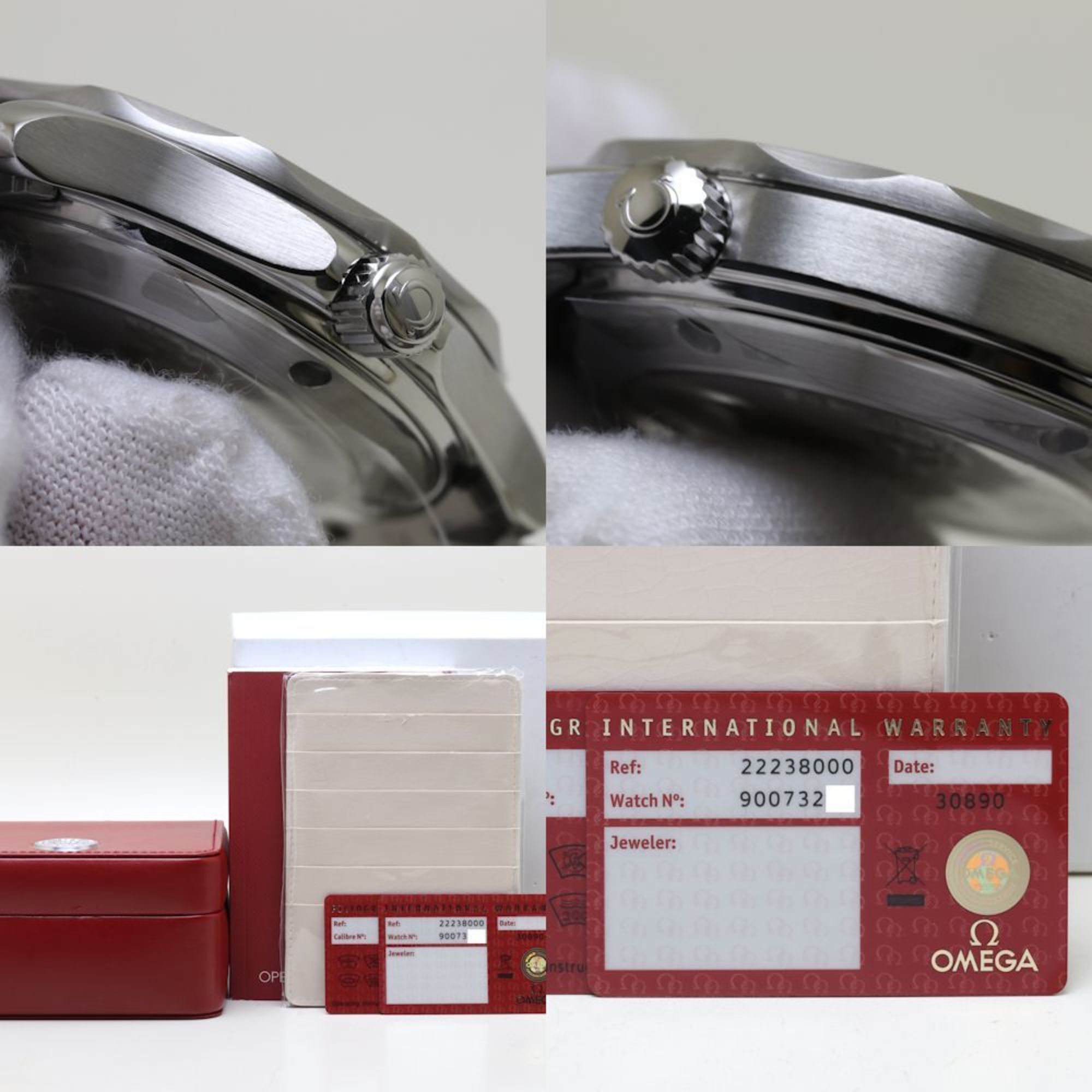 OMEGA Omega Seamaster 300m Boys 2223.80.00 Polished Battery Replacement Stainless Steel 39587 Wristwatch