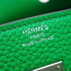 HERMES Hermes Birkin 25 Handbag W engraved 2024 Togo Bamboo 351642 ☆