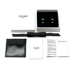 CELINE Women's Triomphe Gourmet Stud Earrings