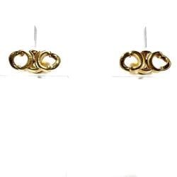 CELINE Women's Triomphe Gourmet Stud Earrings