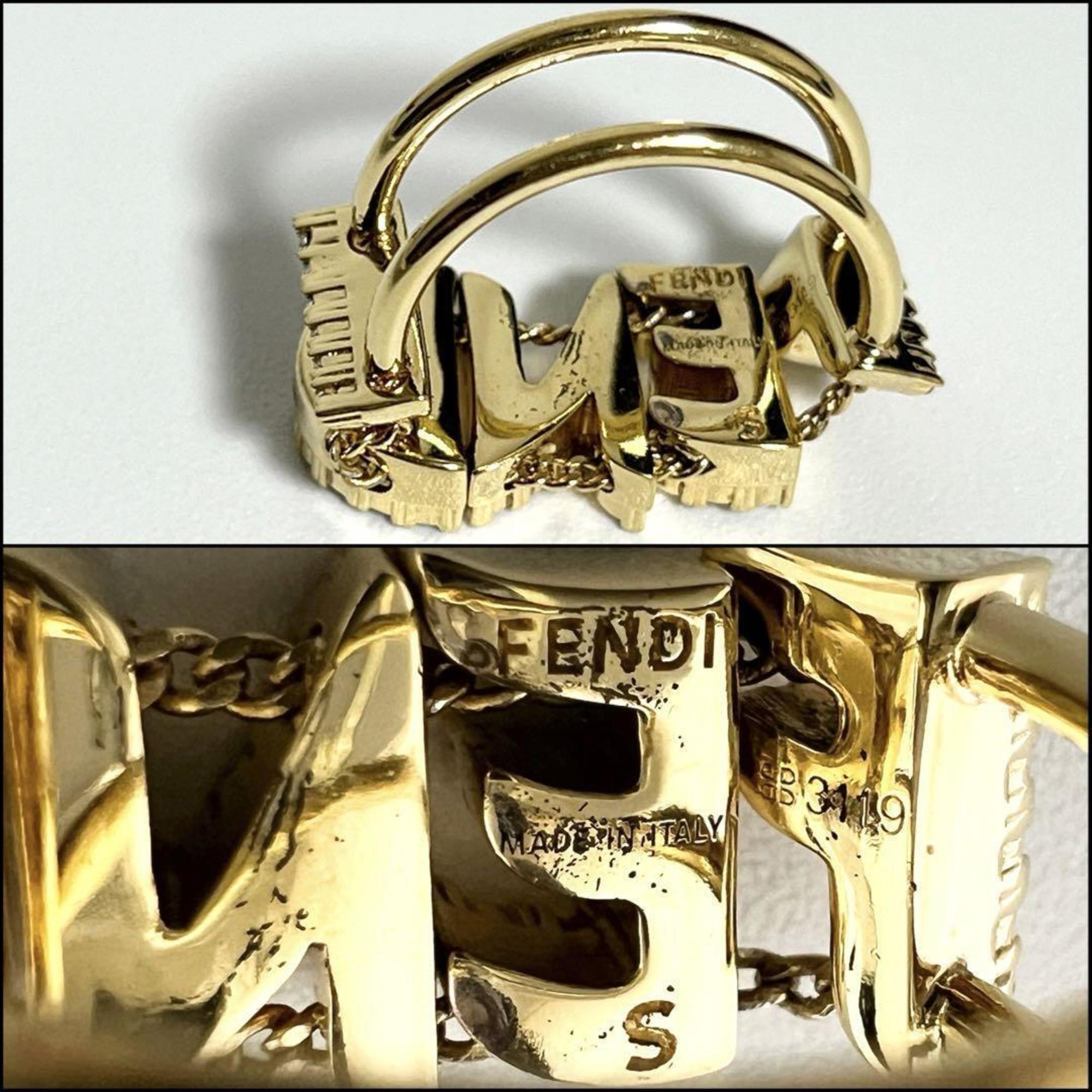 FENDI Women's and Men's Logo Rings