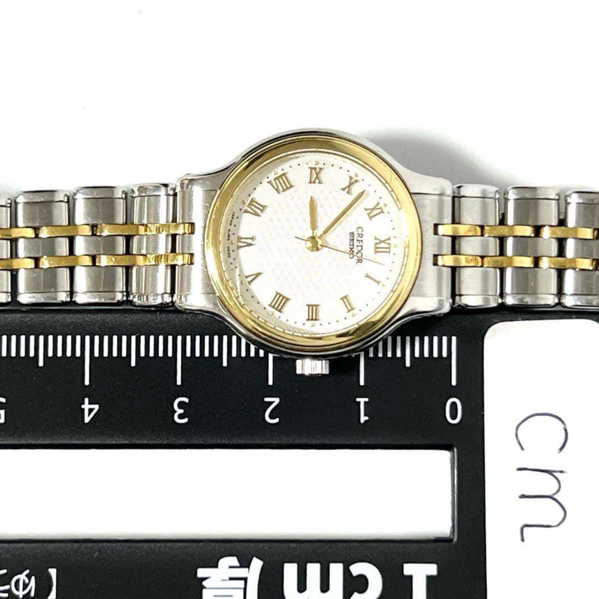 Seiko Credor Ladies Watch Yellow Gold Combination