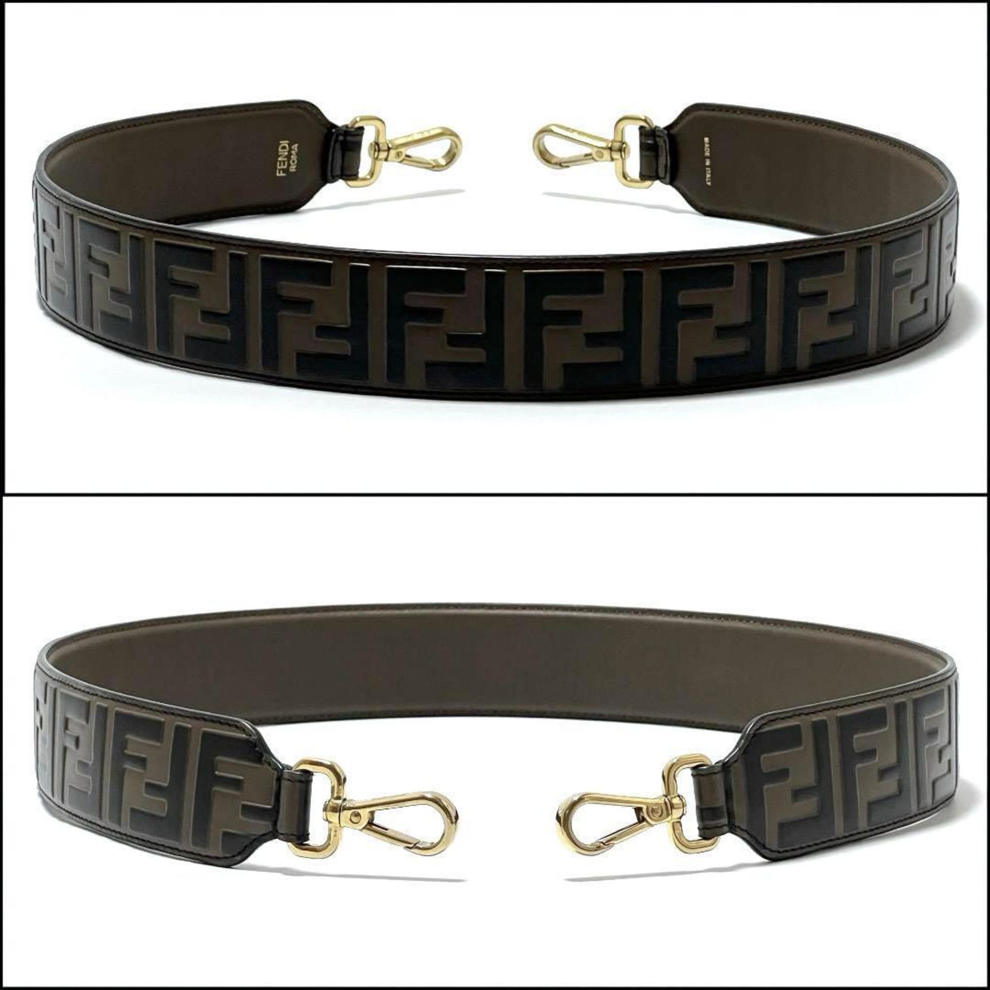 FENDI Women's and Men's Shoulder Strap You Leather