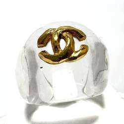 CHANEL Women's Coco Mark Ring, Clear