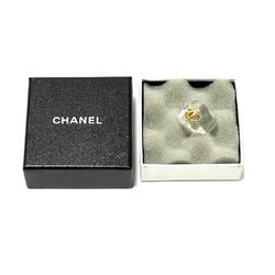 CHANEL Women's Coco Mark Ring, Clear