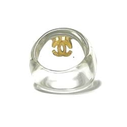 CHANEL Women's Coco Mark Ring, Clear