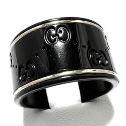 GUCCI Men's Icon Ring, 18K White Gold