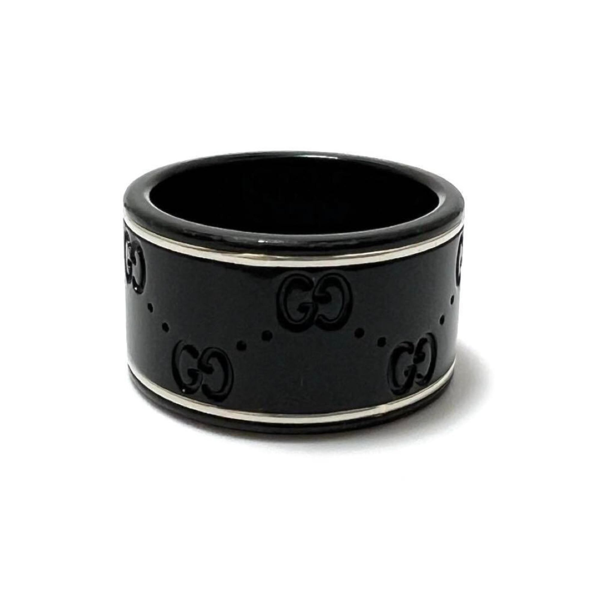 GUCCI Men's Icon Ring, 18K White Gold