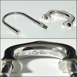 Cartier Men's Key Holder Ring Silver 925