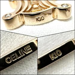 CELINE Women's Necklace Pendant K10 Pink Gold Triomphe