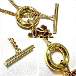 LOEWE Women's Anagram Pendant 925 Silver 24K Gold Plated