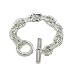 Hermes Chaine d'Ancre TGM Bracelet Silver SV925 12 Links