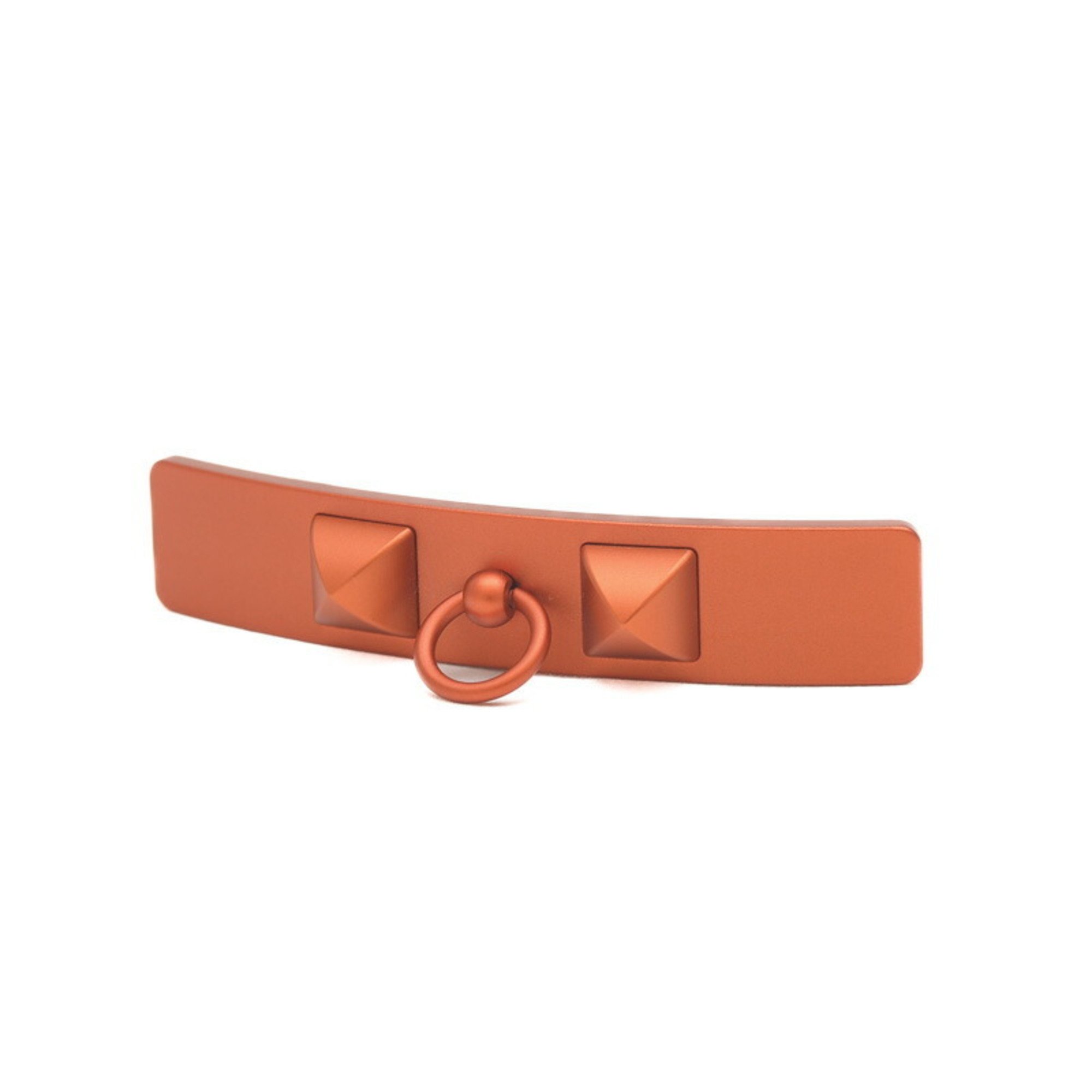 Hermes Barrette Caprice Medor Hair Arum Orange