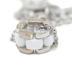 Chanel Ultra Necklace White Ceramic K18WG J3172