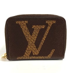 LOUIS VUITTON M69354 Monogram Giant Zippy Coin Purse Wallet Round Wallet/Coin Case Canvas Women's Brown