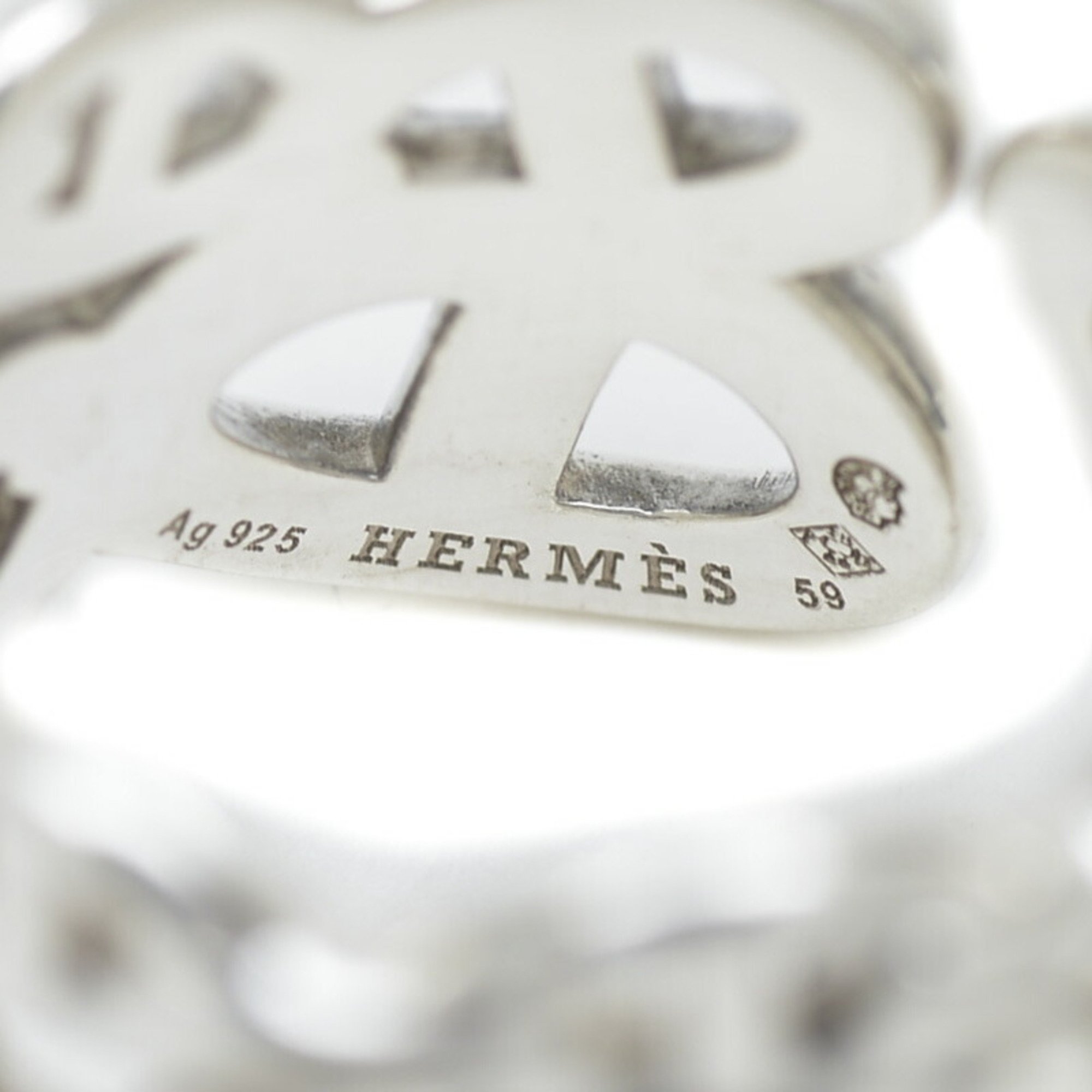 Hermes Anchanering GM Silver SV925 #59