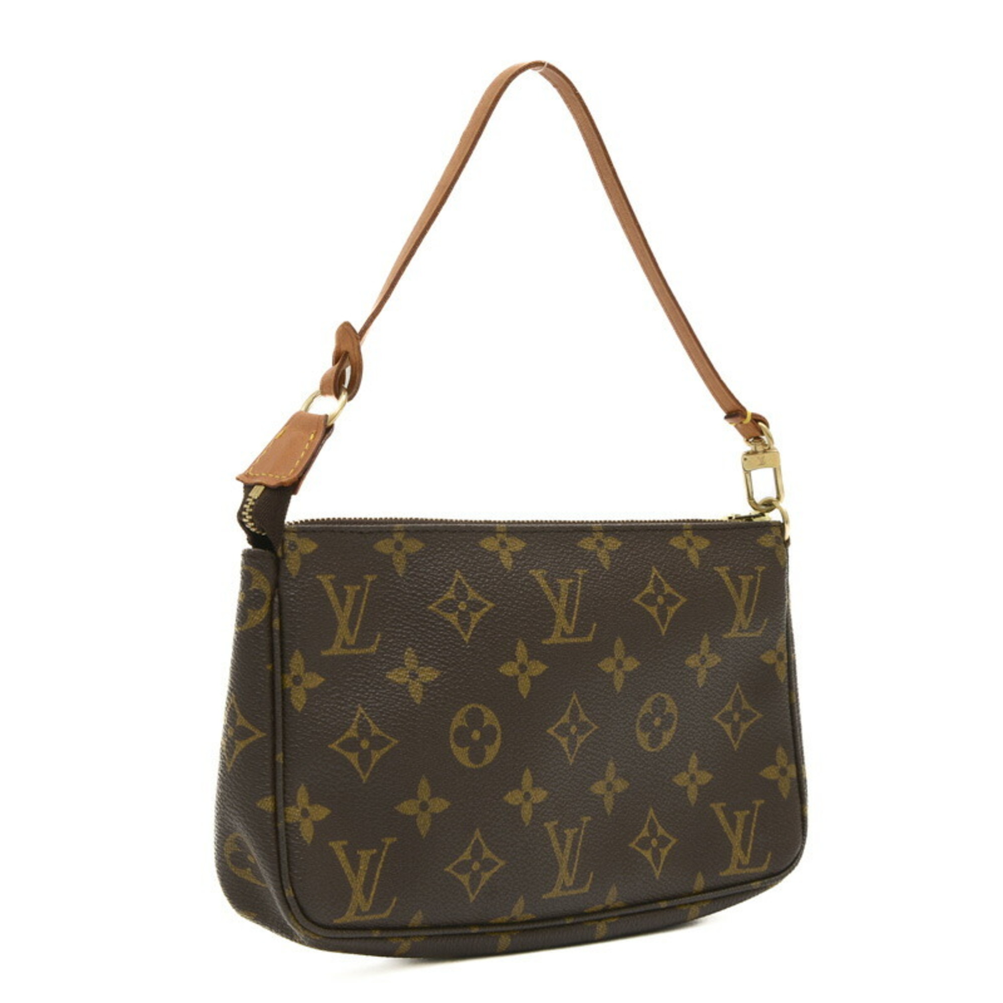 Louis Vuitton Monogram Pochette Accessoires Pouch Shoulder Bag M51980