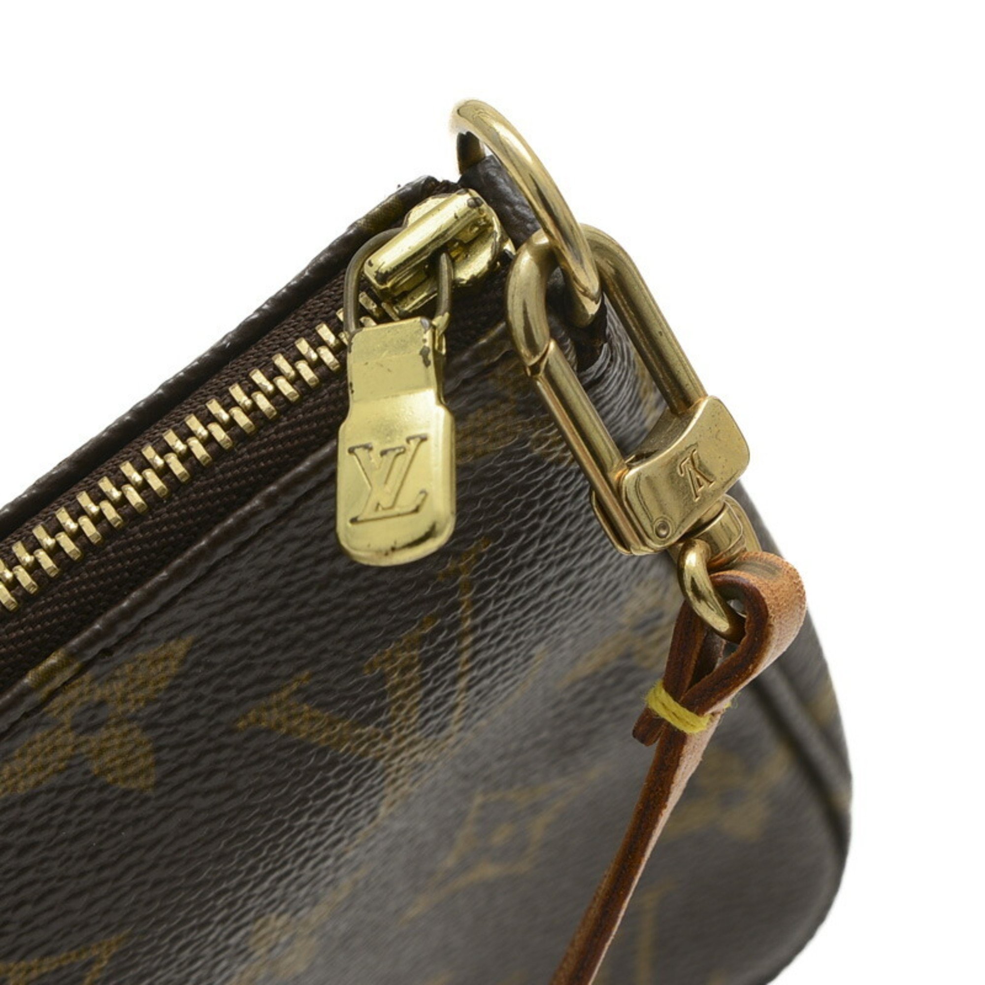 Louis Vuitton Monogram Pochette Accessoires Pouch Shoulder Bag M51980