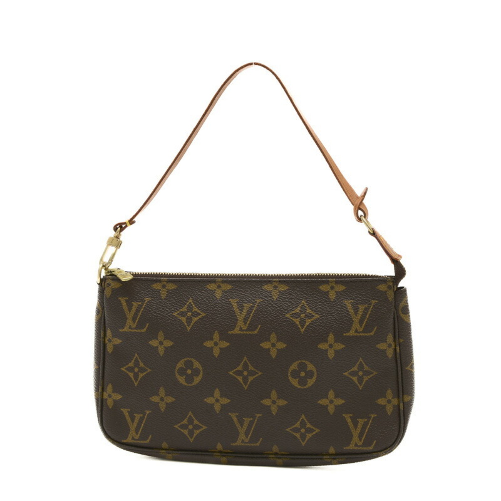 Louis Vuitton Monogram Pochette Accessoires Pouch Shoulder Bag M51980