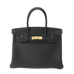 HERMES Hermes Birkin 30 Black B Stamp (Around 2023) Women's Togo Handbag