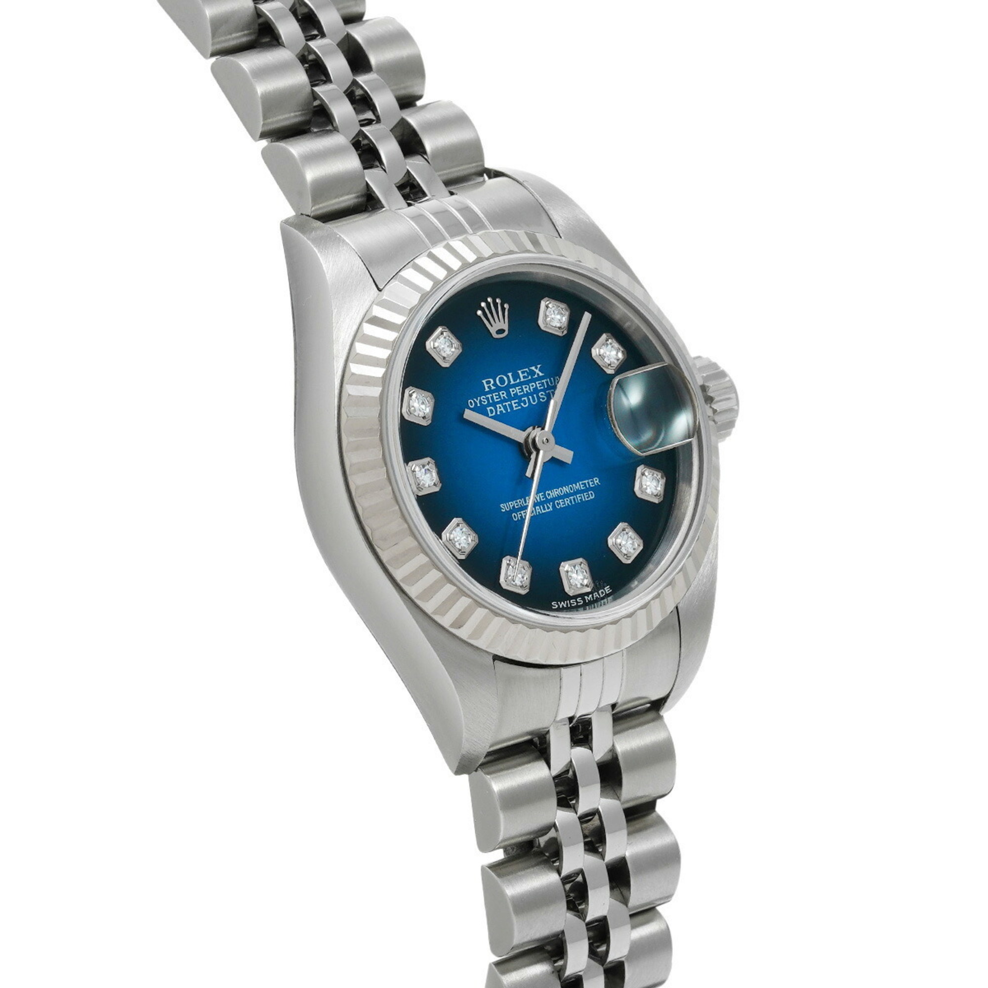 ROLEX Rolex Datejust 10P Diamond 79174G Ladies Watch Automatic