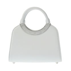 BVLGARI Bulgari Roma Bag White Women's Calfskin Handbag