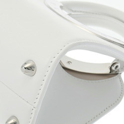 BVLGARI Bulgari Roma Bag White Women's Calfskin Handbag