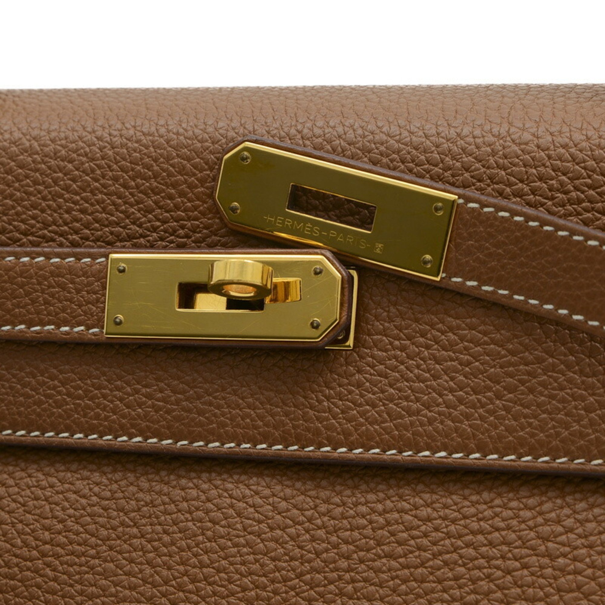 Hermes Kelly 28 Handbag Togo Gold U Stamp