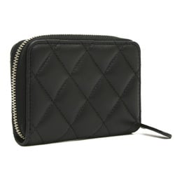 Chanel Matelasse Wallet/Coin Case, Lambskin, Black