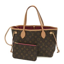 Louis Vuitton Monogram Neverfull PM Tote Bag Pivoine M41245