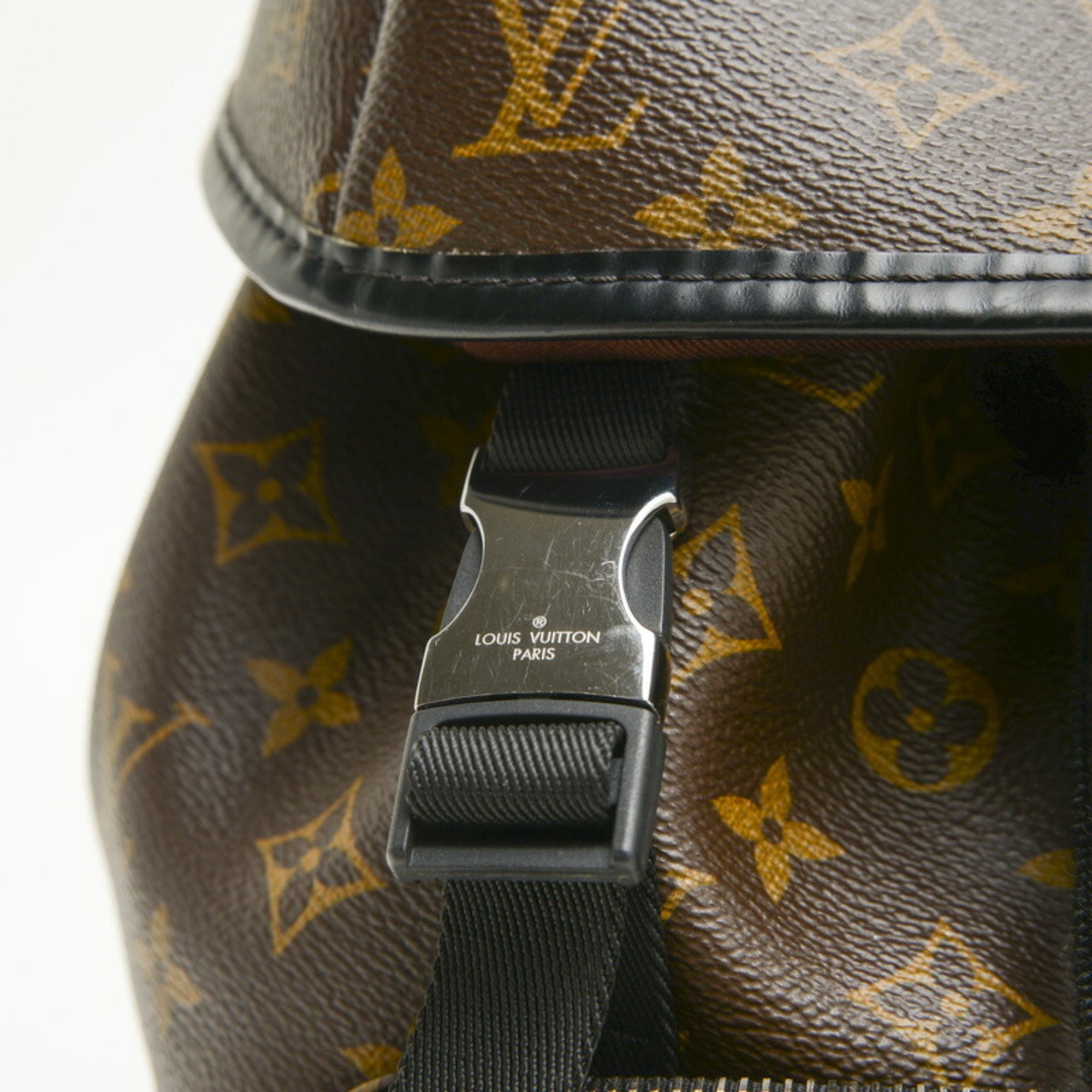 Louis Vuitton Monogram Macassar Backpack M43422 Men's Bag