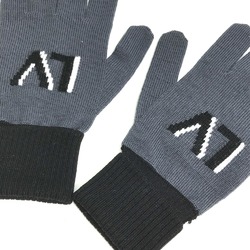 LOUIS VUITTON M70540 LV Gloves Wool Men's Grey