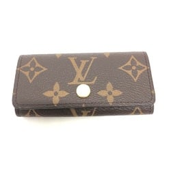 LOUIS VUITTON M69517 Multicle 4 4-ring key case, holder, small item, Monogram canvas, ladies, brown