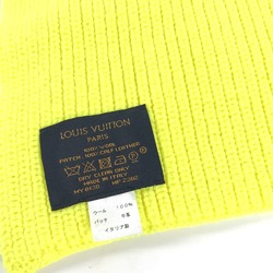 LOUIS VUITTON MP2302 Echarpe LV Upside Down Neon Scarf Wool Men's Yellow