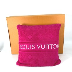 LOUIS VUITTON M77525 Coussin LV Vacation Pillow, Cushion, Cotton, Women's, Fuchsia, Pink