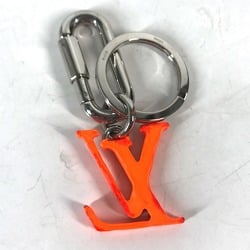 LOUIS VUITTON MP2291 Portocle LV Sharp Bag Charm Carabiner Keychain Metal Men's Orange