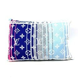 LOUIS VUITTON M78466 Cushion Plage Monogram Sunset Pillow Cotton Women's Blue