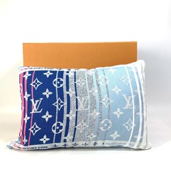 LOUIS VUITTON M78466 Cushion Plage Monogram Sunset Pillow Cotton Women's Blue