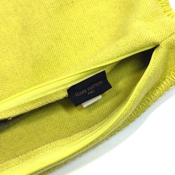 LOUIS VUITTON MP2158 Bicolor Cushion Julio Louis Pillow Wool Cashmere Men's Yellow