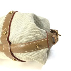 LOUIS VUITTON M48827 Antigua Sac de Nuit PM Toal Trianon Shoulder Bag Handbag Canvas Leather Women's Beige