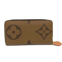 LOUIS VUITTON M67687 Monogram Giant Zippy Wallet Long Reverse Canvas Women's Brown