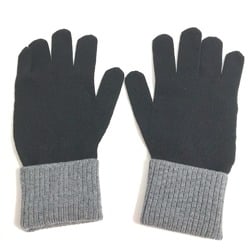 LOUIS VUITTON M71239 Gonrui Gloves Wool Men's Black