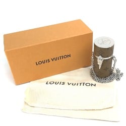 LOUIS VUITTON MP2407 Monogram Reverse Lipstick Case Necklace Canvas Women's Brown