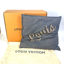 LOUIS VUITTON M70336 Pillow Cushion Wool Cashmere Women's Navy