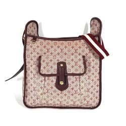 LOUIS VUITTON M92321 Monogram Busas Marie Kate Shoulder Bag Canvas Women's Cerise Red