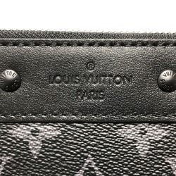 LOUIS VUITTON M81569 Pochette To Go Clutch Bag Monogram Eclipse Canvas Men's Black