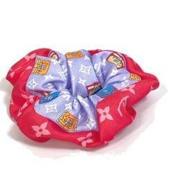 LOUIS VUITTON M77692 1 piece scrunchie set, Maru hair scrunchie, silk, ladies, multi-color