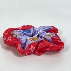 LOUIS VUITTON M77692 1 piece scrunchie set, Maru hair scrunchie, silk, ladies, multi-color